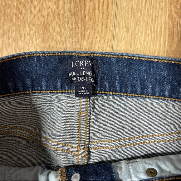 J Crew Curvy full-length wide-leg jean‎ in all-day stretch
Jeans Women’s Size 26 - Picture 4 of 7